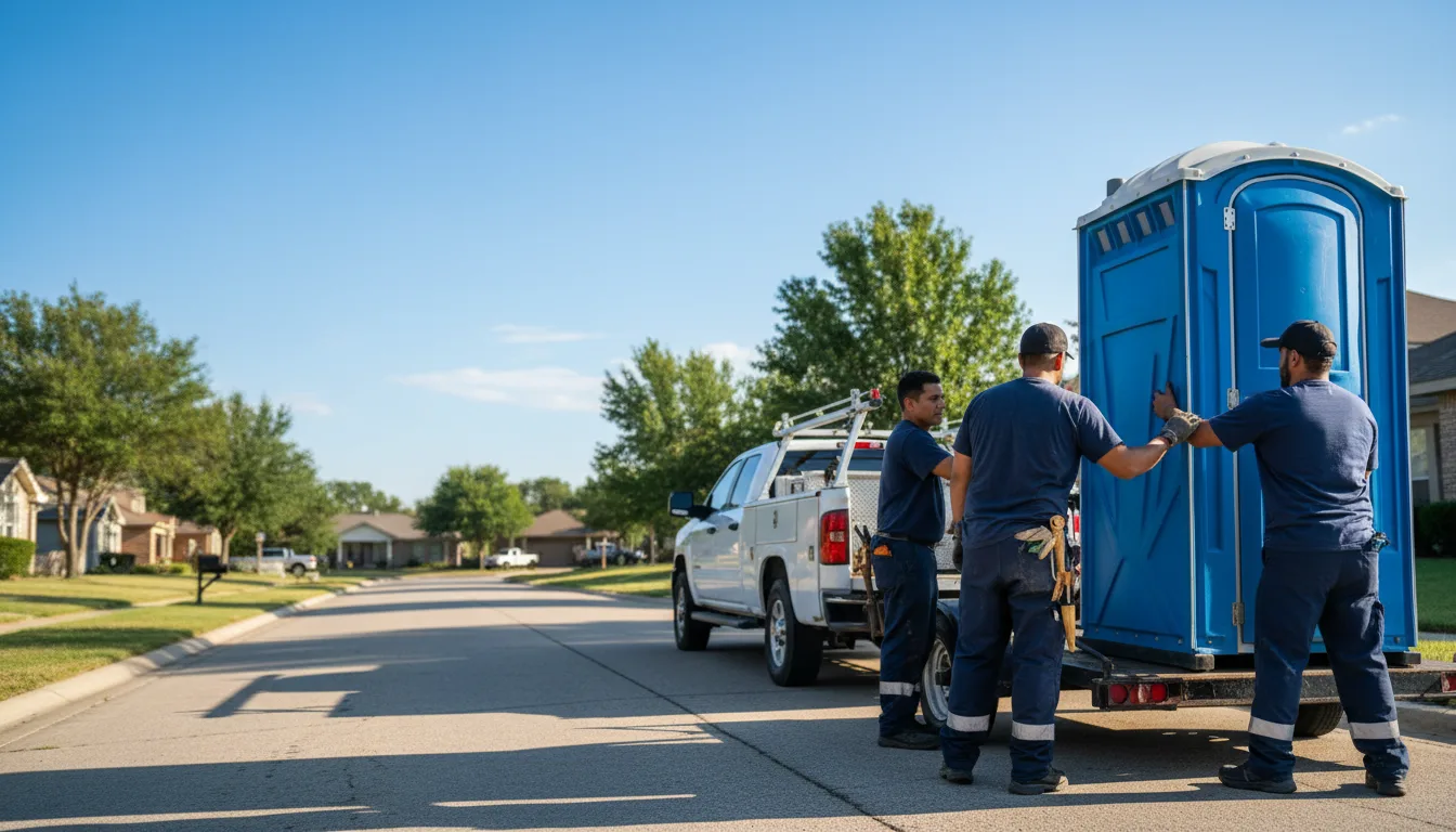 Portable Toilet Rental in Markham, TX near me